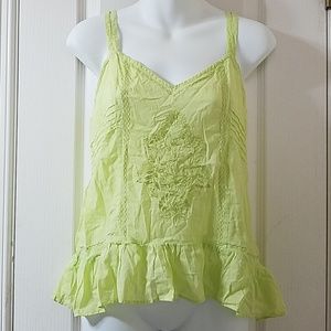 Buffalo Lime Green Summer tank top